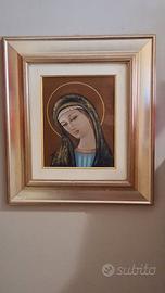 Quadro Madonna di Pucci firmato con certificato

