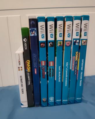Videogiochi Wii U e X Box