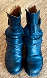 Fiorentini Boots made in italy 100% black leather