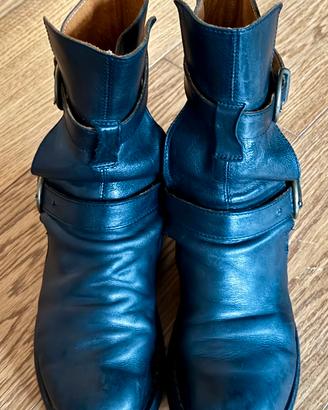 Fiorentini Boots made in italy 100% black leather