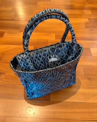 Borsa Sisley effetto rettile - Nuova