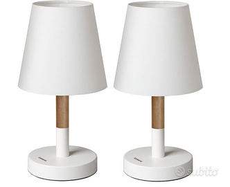 Due lampade da comodino marca Tomons