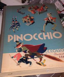 Libro  Pinocchio di C.Collodi illustrato F.Faorzi.