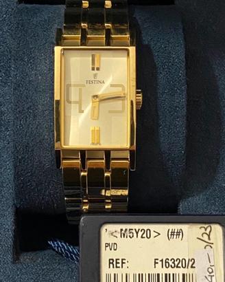 Orologio Festina Donna in acciaio dorato