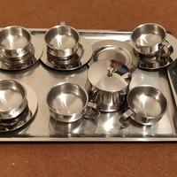 Servizio 6 tazze acciaio inox termiche