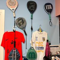 Padel racchette royal wilson dunlop babolat sane