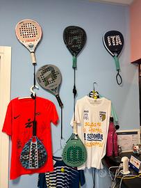 Padel racchette royal wilson dunlop babolat sane