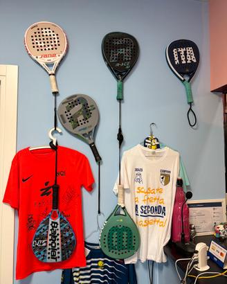 Padel racchette royal wilson dunlop babolat sane