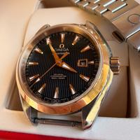 Omega seamaster aqua terra acciaio/oro 30mm