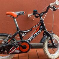 Bicicletta bambino sbk con rotelle