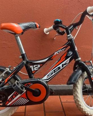 Bicicletta bambino sbk con rotelle