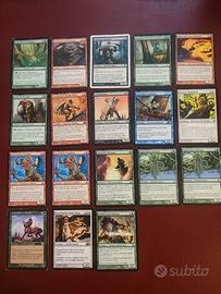 Lotto 18 carte Magic The Gathering. 