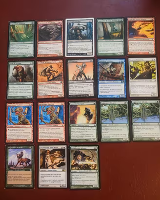 Lotto 18 carte Magic The Gathering. 