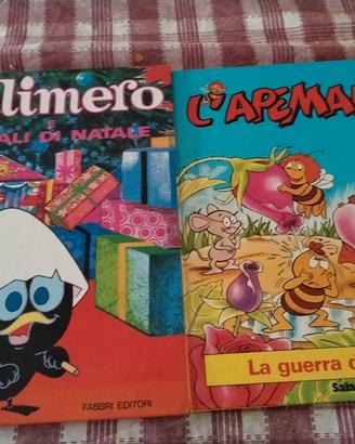 libri Calimero e Ape Maia 