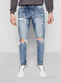 Jeans 2y studios 2yk taglia 36 effetto stonewashed