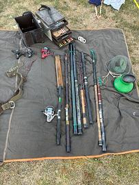 Canne pesca e accessori