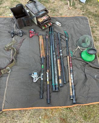 Canne pesca e accessori