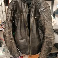 giubbino in pelle moto