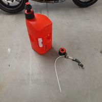 Tanica benzina pista moto stradale e cross