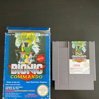 Bionic Commando videogioco per nes