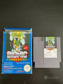 Bionic Commando videogioco per nes