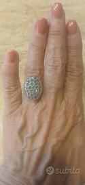 Anello diamanti naturali