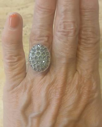Anello diamanti naturali