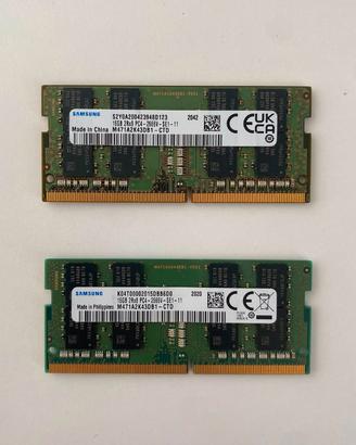 Kit ram 32GB Samsung (2x16GB) DDR4-2666 sodimm