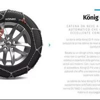 konig cg-9 comfort magic catene neve calze FIAT VW
