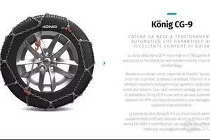 konig cg-9 comfort magic catene neve calze FIAT VW