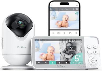 Baby monitor professionale 2K Wifi allarme app