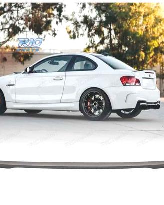 SPOILER ALETTE PER BMW E82 M PERFORMANCE NERO OPAC