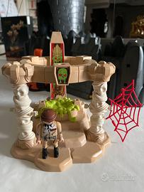 Playmobil - tempio esercito scheletro sabbie