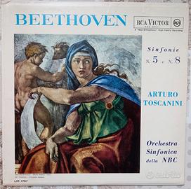 LP “Sinfonie 5 e 8” – Beethoven - Toscanini