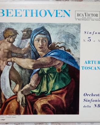 LP “Sinfonie 5 e 8” – Beethoven - Toscanini