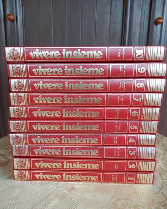 Enciclopedia vintage  "Vivere insieme" 1983