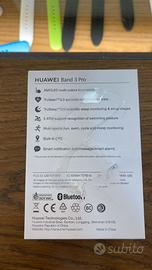 SAMRTWATCH HUAWEI BAND 3 PRO NUOVO