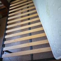 2 reti a doghe in legno 1 piazza e mezza