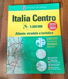 Atlante stradale e turistico Italia Centro.