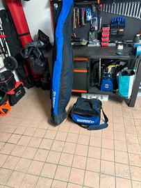 Sacca porta canna e borsa frigo o porta minuteria