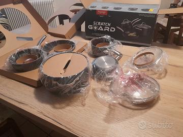 Set di pentole Prestige Nuove garantite 10 anni