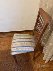 6 sedie da tavolo da pranzo