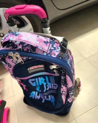🎒 Zaino trolley Seven Jack – Girl . Chioggia 