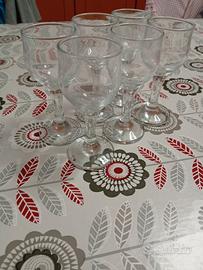 6 bicchieri da grappa