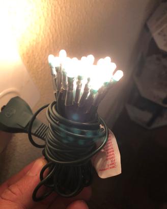 Minilucciole natalizie da interno