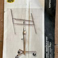 AKIFIX NAP01001 alzalastre telescopico cremagliera