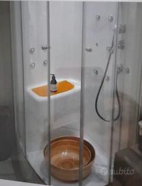 box doccia/ sauna bagno turco e idromassaggio