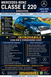 Mercedes Benz classe e200 Blueteh leggi bn