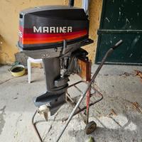 Motore fuoribordo Mariner 25 hp più accessori