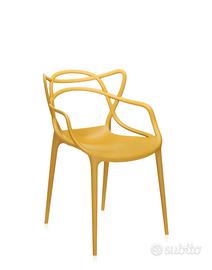 Sedia Singola Kartell Masters Giallo Senape